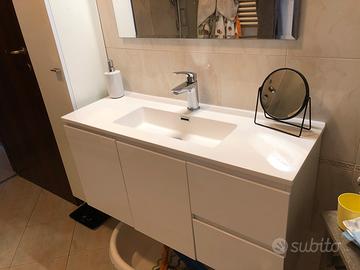 Mobile bagno piu lavabo e specchio con applique