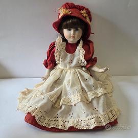 Bambola in porcellana Betty della Collezione Cleò