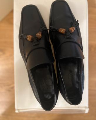 Mocassini pelle Gucci - Bamboo tassell black