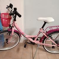 bicicletta bici bambina 6-8 anni 20 pollici 