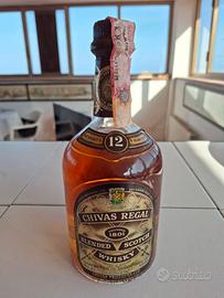 Chivas Regal blended scotch whisky 75cl, anni '80