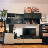 Parete attrezzata IKEA BESTA + Librerie 