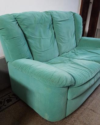 Divano 2 posti 184×78×88 in Alcantara, 