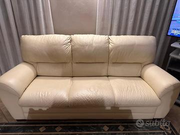 Divano in pelle