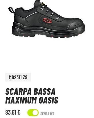 Scarpe da lavoro antinfortunistiche SIR n. 43