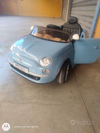  fiat 500, auto per bambini  con batterie nuove 