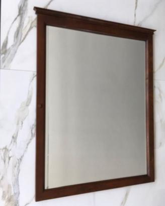 SPECCHIO IN LEGNO  BIANCHINI E CAPPONI