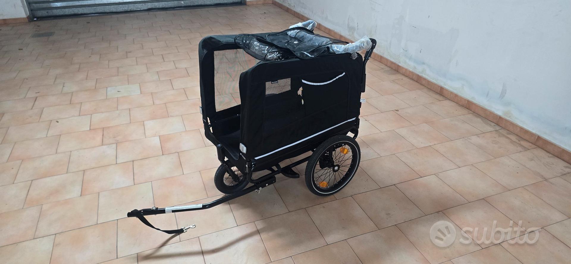 Carrello porta cane per bicicletta