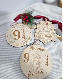 Sfera in legno stile Harry Potter