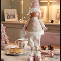 Elfo decorativo rosa