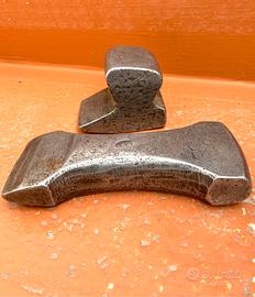 Set 2 incudini vintage carrozziere battilamiera