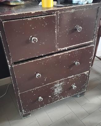 cassettiera mobile industriale 