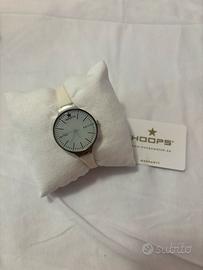 Orologio Hoops bianco