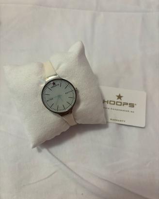 Orologio Hoops bianco
