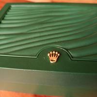 scatola con corredo rolex