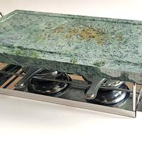 Griglia da tavolo in pietra ollare