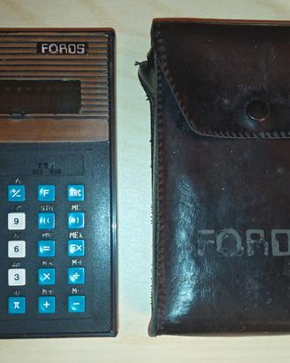calcolatrice scientifica FOROS vintage