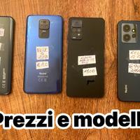 Redmi Xiaomi dal 9 al 12  come nuovi
