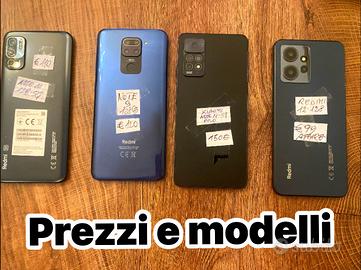 Redmi Xiaomi dal 9 al 12  come nuovi