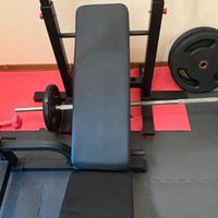 Panca piana inclinabile e pieghevole