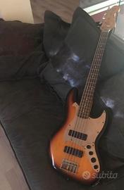Fender jazzbass 5 corde Messicano
