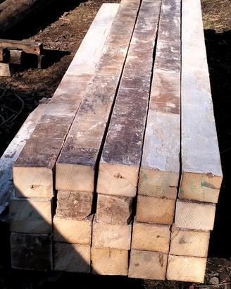 Travetti in legno 