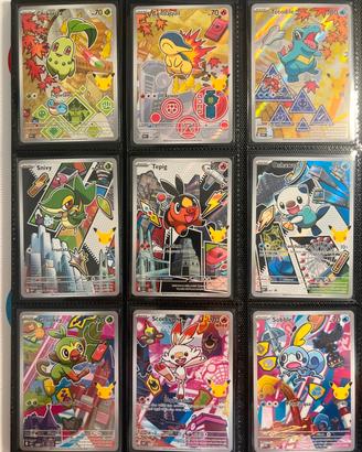 Pokemon serie 2 set completo gen primi compagni