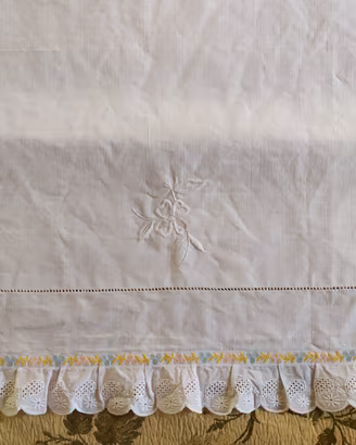 Parure letto matrimoniale in lino