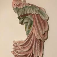 CERAMICA ORIGINALE DI BASSANO:UCCELLO DEL PARADISO