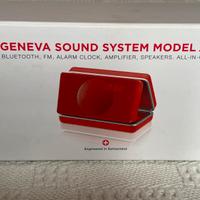 Geneva Sound System Model XS rosso Vintage