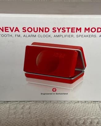 Geneva Sound System Model XS rosso Vintage