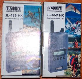 Coppia Ricetrasmettitori Saiet jl-469 HX