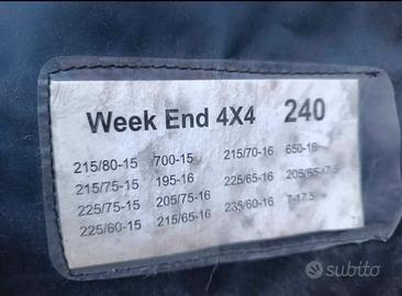 CATENE NEVE GRUPPO 240 E 4X4