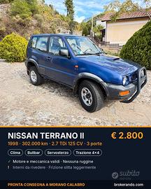 Nissan Terrano II 2.7 Tdi 3 porte SE 125Cv Clima B