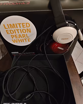 cuffie fostex limited edition Pearl White del 2025