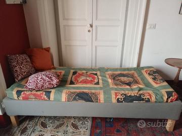 letto singolo con materasso espevar