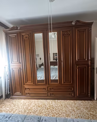 Camera da letto e  sala da pranzo completa