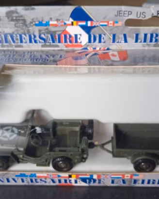 Solido jeep + rimorchio solido 4494/21