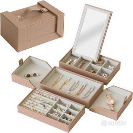 Vassoio portagioie impilabile con Coperchio a Spec