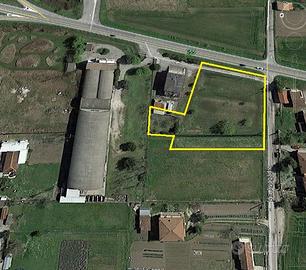 3600 mq terreno su Str. Stat. Romea - Taglio di Po
