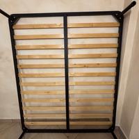 Rete con doghe in legno matrimoniale 190x160