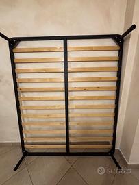 Rete con doghe in legno matrimoniale 190x160