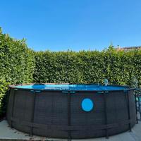 Piscina rotonda 4,88 mt. con pompa a sabbia