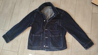 Giacca di jeans H&M blu scuro / Giubbotto denim