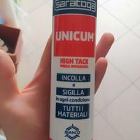 SIGILLANTE UNICUM LO USI COME COLLA SILICONE ECC
