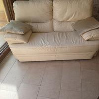coppia divani in pelle