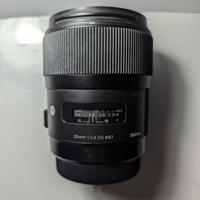 Sigma 35mm f/1.4 DG HSM Art Canon + Dock calibr