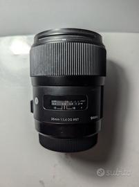 Sigma 35mm f/1.4 DG HSM Art Canon + Dock calibr