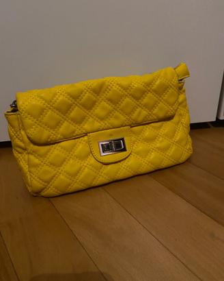 Borsa a tracolla gialla
