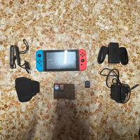 Nintendo switch +accessori+vari giochi
